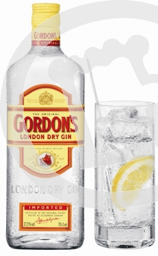 Gordon's London Dry Gin 37.5% 0.7 ltr. bottle