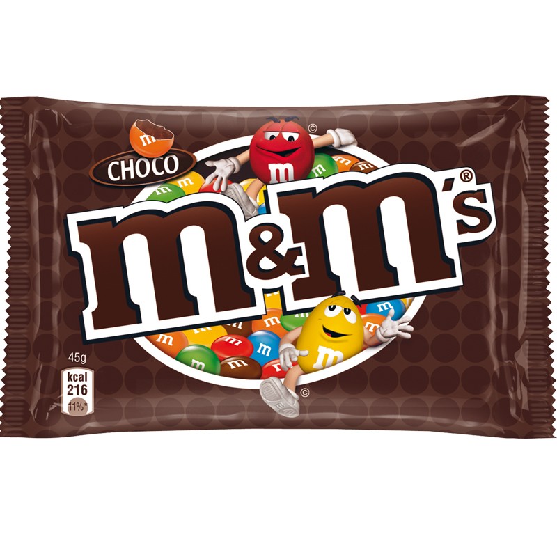 ... foodsSweetschocolate & co.M&Ms chococolate 45g packet
