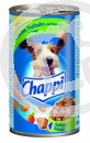 Chappi mit Truthahn und Karotten in Sauce
