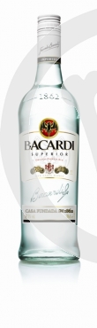 Bacardi Superior Rum 40% 0.7 ltr. Flasche